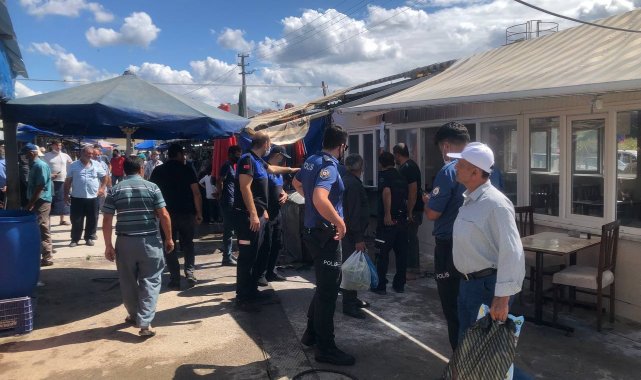 Balık lokantasındaki tüp alev alınca olanlar oldu
