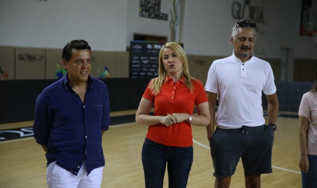 Başkan Doğa&#039;dan Y. Merkezefendi Belediyesi Denizli Baskete moral ziyareti