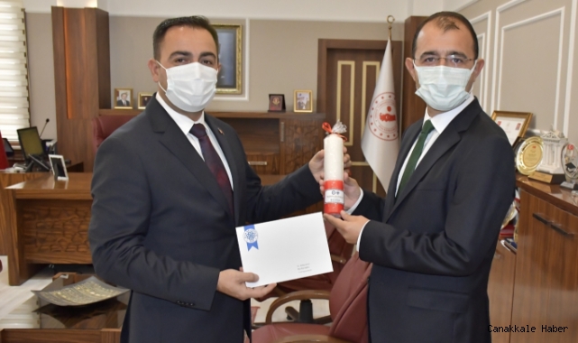 Başkan Erdoğan’dan Kaymakam Dolu’ya hayırlı olsun ziyareti