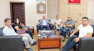 Başkan Gültak'tan engelli sporculara destek sözü