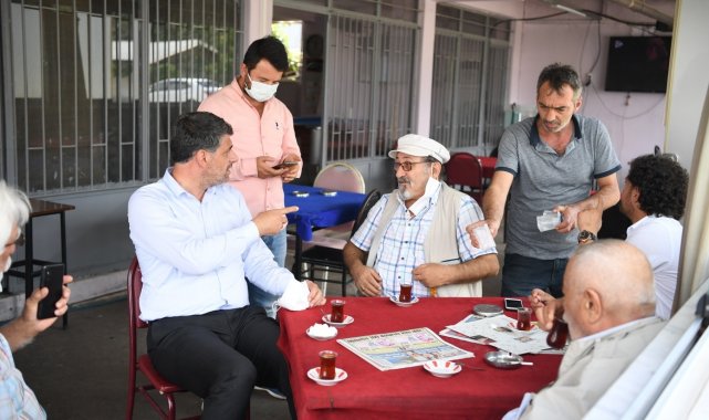 Başkan Kocaman, Kartepe esnafıyla bir araya geldi