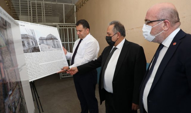 Başkan Yalçın ve Rektör Karamustafa kadim meslekleri canlandıracak okulu inceledi