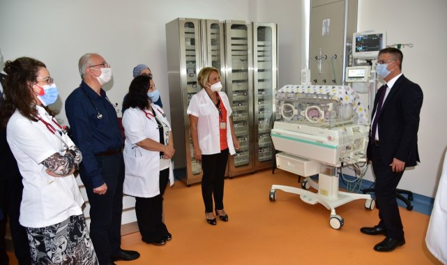BAÜN Hastanesinde Yenidoğan yoğun bakım ünitesi açıldı