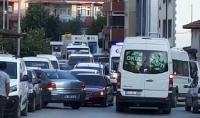 Bilecik&#039;te hastaya giden ambulansın zor anları