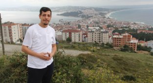 Bir tarafta dev dalgalar bir taraf çarşaf gibi