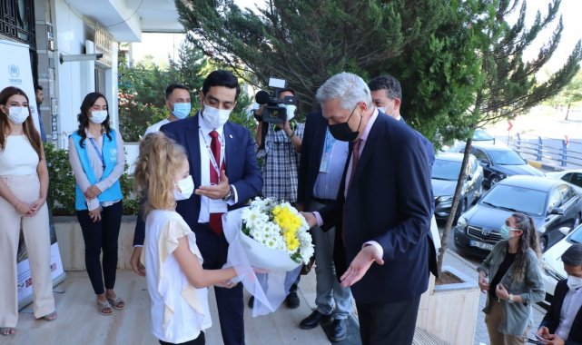 BM Yüksek Komiseri Grandi Gaziantep Hukük Kliniğini ziyaret etti