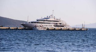 Bodrum'a demir atan 118 milyon dolarlık yüzen sarayın günlük kirası dudak uçuklattı