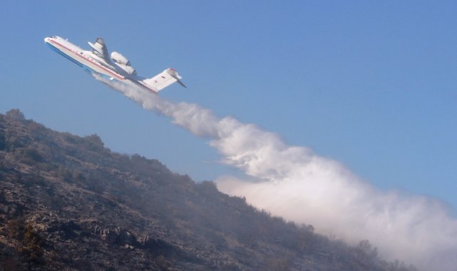 Bodrum&#039;daki orman yangını 5 saatte kontrol altına alındı
