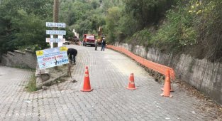 Boyabat Kalebağı'nda elektrik hatları yer altına alınıyor