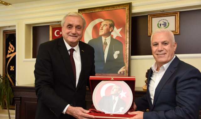 Bozbey&#039;den, Başkan Bakkalcıoğlu&#039;na ziyaret