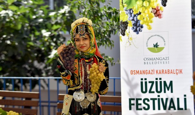 Bursa&#039;da en güzel üzümler yarıştı