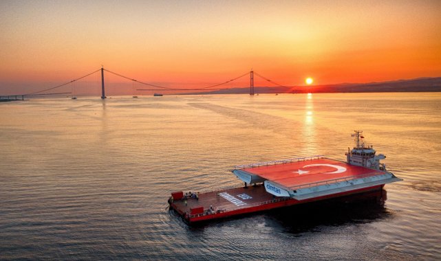 Bursa&#039;da üretildi...Dünyanın en büyük köprüsünün inşaatına ulaştı