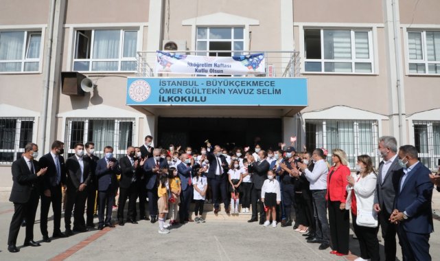 Büyükçekmece&#039;de ilk ders zili çaldı