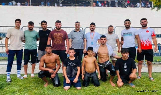 Çan Belediyesi Güreş Takımı, Elmalı’dan da ödüllerle döndü