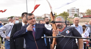 Çan Belediyesi Okçuluk Sahası açıldı
