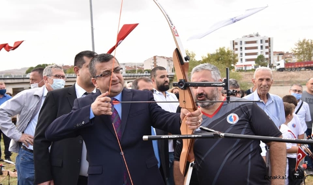 Çan Belediyesi Okçuluk Sahası açıldı