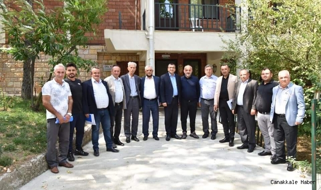 Çan’da kamu ve özel kuruluş yetkilileri bir araya geldi