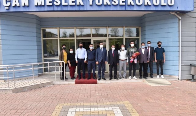 Çan MYO ilk kayıtlar alındı