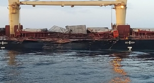 Çanakkale Boğazı’nda çarpışan gemilerin görüntüleri ortaya çıktı