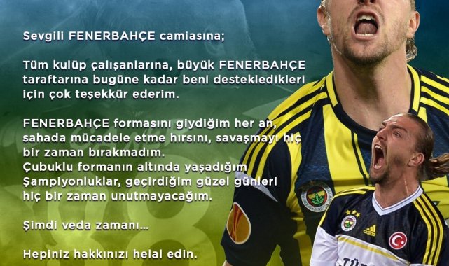 Caner Erkin&#039;den Fenerbahçe&#039;ye veda