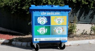 Çankaya'da 450 geri dönüşüm konteyneri mahallelere yerleştiriliyor