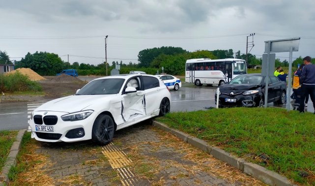 Çarşamba&#039;da kaza: 11 yaralı