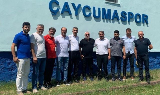 Çaycumaspor&#039;dan spor malzemesi desteği