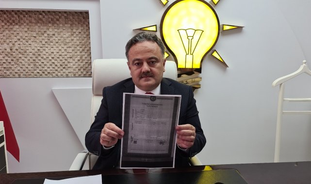 CHP&#039;nin yalanını tapu ile çürüttü