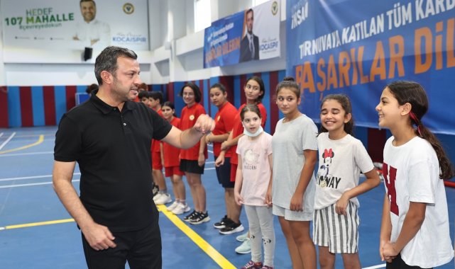 Çocuklar yıl boyu kesintisiz spor yapacak