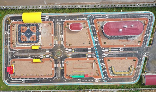 Çocuklara trafik bilincini aşılayacak projenin yapımı tamamlandı