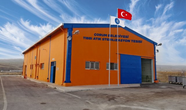Çorum&#039;da yılda 750 ton tıbbi atık sterilize edilecek