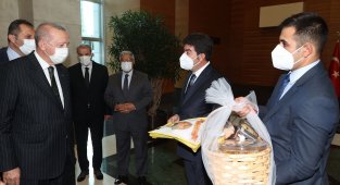 Cumhurbaşkanı Erdoğan rekortmen başkanı kabul etti