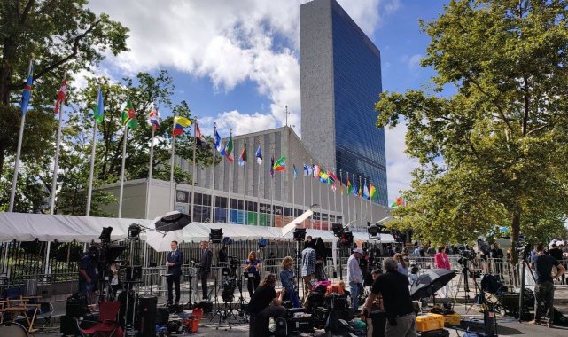 Dünya liderlerinin bir araya geldiği New York&#039;ta geniş güvenlik önlemleri alındı