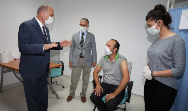 Düzce maviye döndü, Özlü tebrik etti