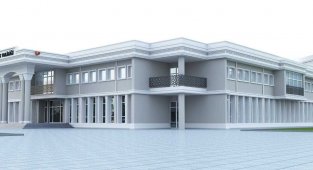 Düzce'de cephe giydirmeleri valilik binası ile başladı