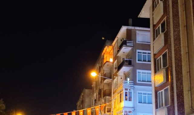 Edirne&#039;de korkutan yangın