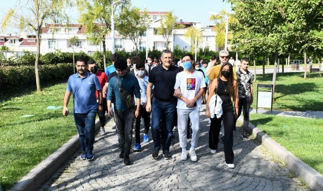 Esenyurt&#039;ta &quot;Avrupa Hareketlilik Haftası&quot; yürüyüşü