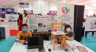 Gediz BİLSEM öğrencileri, Teknofest 2021 finallerine katıldı