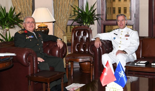 Genelkurmay Başkanı Güler, NATO Askeri Komite Başkanı Bauer&#039;i ağırladı
