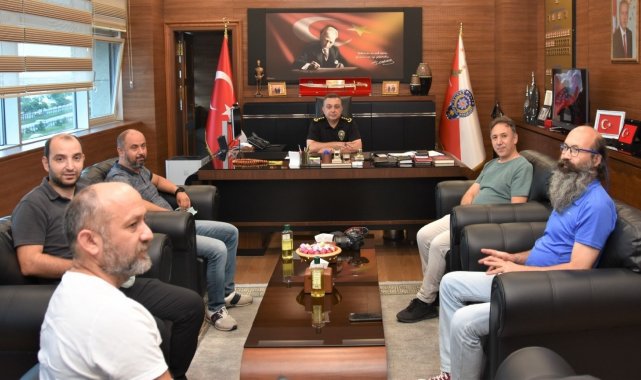 Giresun Emniyet Müdürü Kızılay&#039;dan huzur ve güven için samimiyet mesajı