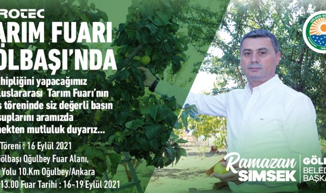 Gölbaşı Belediyesi &#039;AGROTEC Tarım Fuarı&#039; ile yerli ve yabancı turistleri ağırlayacak