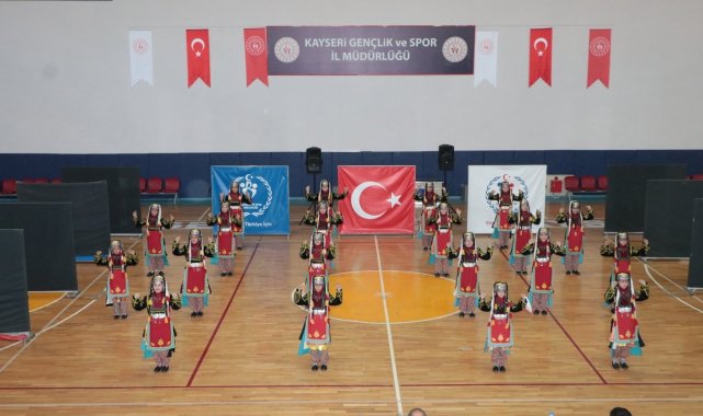 Halk oyunları il birinciliği sona erdi