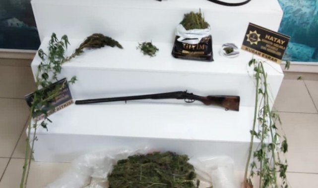 Hatay&#039;da uyuşturucu operasyonu