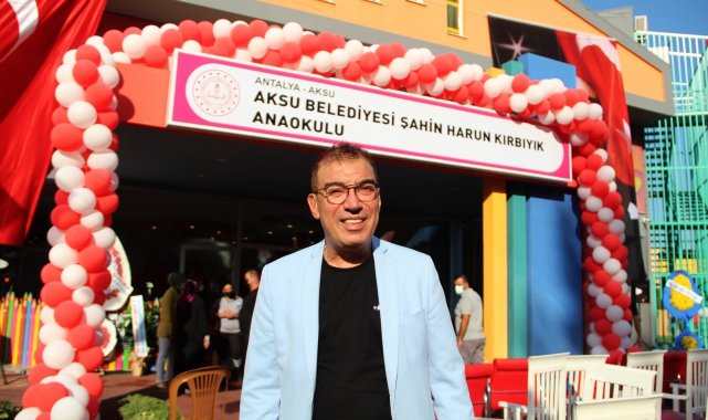 Hayırsever iş adamı Şahin Harun Kırbıyık&#039;ın ismini taşıyan anaokulu açıldı