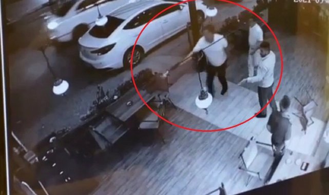 Husumetlisine defalarca ateş etti