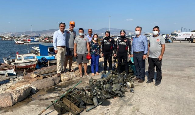 İnciraltı&#039;nda temizlik seferberliği