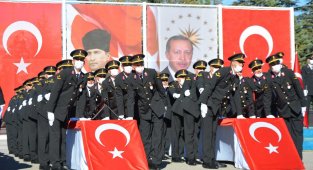 Işıklar'da mezuniyet heyecanı