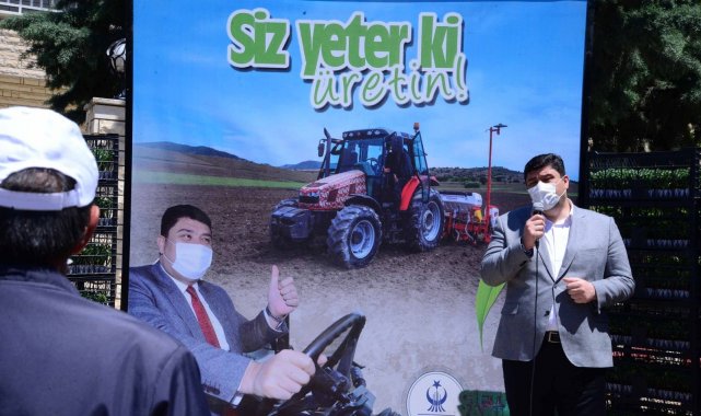 Kahramankazan&#039;da çiftçinin yüzünü güldüren destekleme