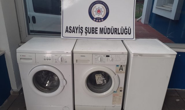 Karabük&#039;te beyaz eşya hırsızları yakalandı