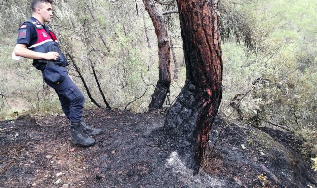 Karabük&#039;te örtü altı yangını büyümeden söndürüldü